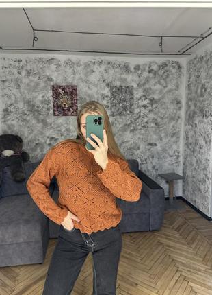Крута вʼязана кофта, светр, джемпер