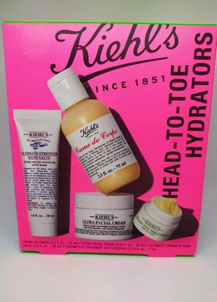 Набор бестселлеров kiehl's creamy eye treatment ultra facial cream ultimate strength hand salve