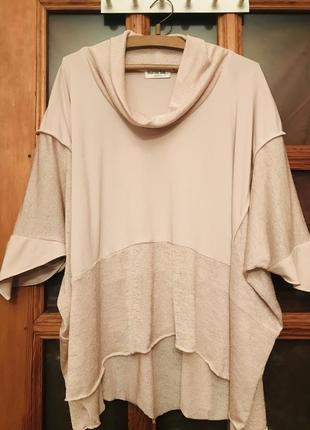 Французская блуза блохо стиль martine sam... 60-70