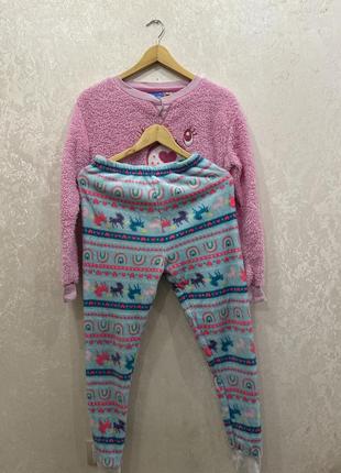 Піжама яскрава мішка та єдинороги