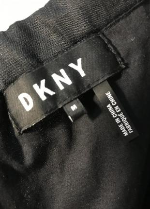 Эффектное льняное платье dkny m6 фото