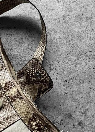 Guess womens vintage y2k logo shoulder bag beige gray spacious monogram женская,...