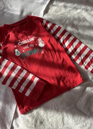 Новогодняя пижама, пижамная кофта