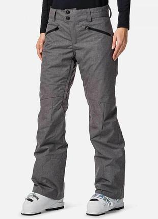 Качественные горнолыжные брюки rossignol relax ski heather waterproof snow pants women's