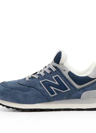 Кроссовки зимние мужские new balans 574 "winter"3 фото