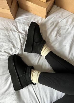 Мини угги на платформе ugg ultra mini platform5 фото