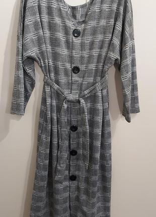 Оригинальное шерстяное платье, м-xl, 48-53