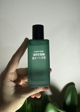 Набор мужских духов green savage 40ml и seoul 40ml от zara.