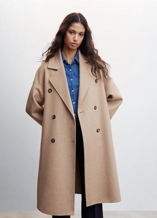 Пальто mango handmade oversized xl, xxl