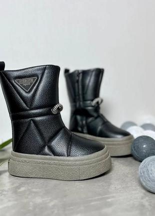 Чобітки зимові дівчаткам 30