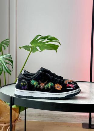 Мужские кроссовки nike texas dunk low pro sb x neckface ‘black’ dq4488-001