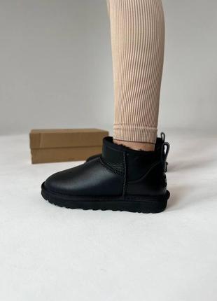 Кожаные угги ugg
