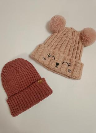 Шапка зимова для дівчинки