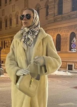 Шуба из натурального меха норки vintage fur
