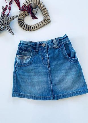 Джинсова спідниця для дівчинки  3-4років/104 next