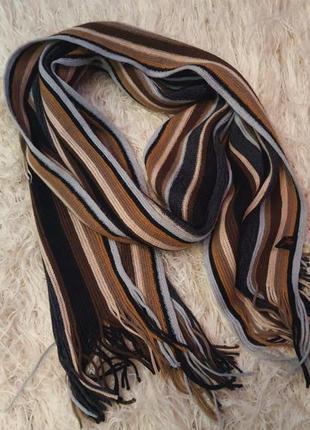 Шарф в полоску