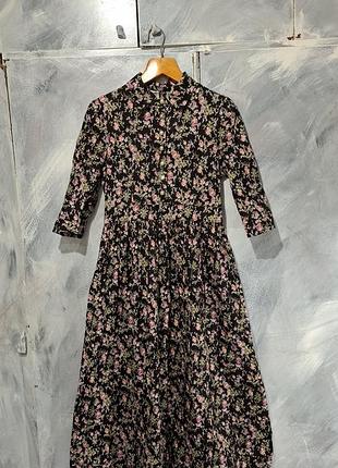 Длинное платье, платье миди