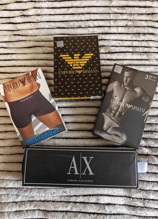 Труси боксери/шкарпетки/труси плавки, безшовні armani