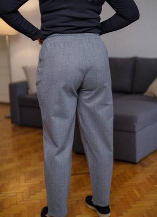 Женские брюки елочка