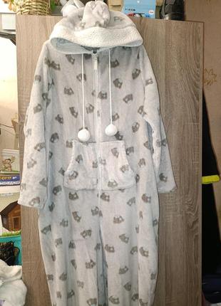 Кигуруми теплющий большой размер мягенький плюшевый