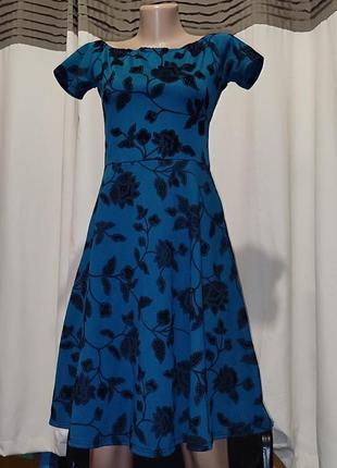 Платье в цветочный принт (7.12)