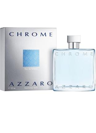 Туалетная вода мужская azzaro azzaro chrome 100 мл.
