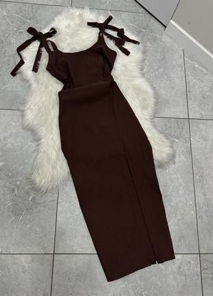 Платье миди