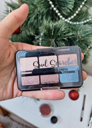 Палетка теней catrice 6 цветов