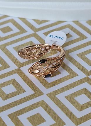 Каблочка ксюпинг позолота xuping медзолото змея змея молния