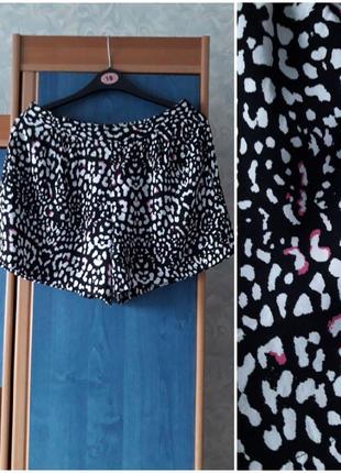 Тонкие, нежные шорты, 44-46, натуральная вискоза, papaya