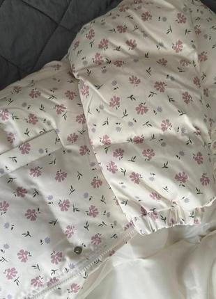 Куртка с цветами с принтом цветочным