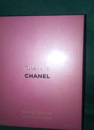 Жіноча туалетна вода chanel chance 100мл