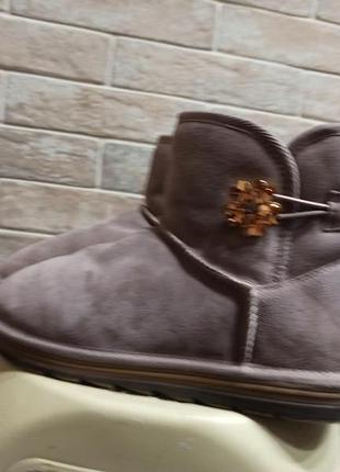 Теплі зимові уггі натуральна замша mt