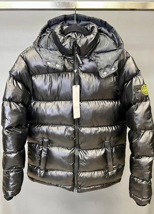 Мужская теплая куртка stone island-мужской пуховик stone island-мужская теплая куртка stone island-мужская зимняя куртка stone island
