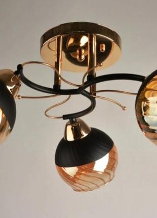 Люстра потолочная sirius л 7564/3 на 3 плафона