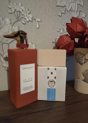 Гурманский сет ароматов emanuele ii от trussardi 🌰 bianco latte от giardini di toscana ☕