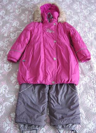Зимовий комплект комбінезон lenne 116р