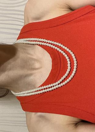 Винтажное ожерелье из жемчуга