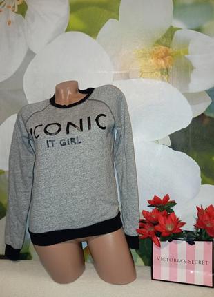 Модный  турецкий свитшот с надписью из пайеток от бренда weare one