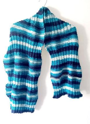 Большой шарф ручной работы