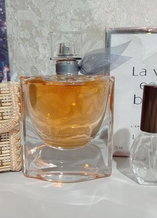 Розпив Lancome la vie est belle 75 ml новые est belle