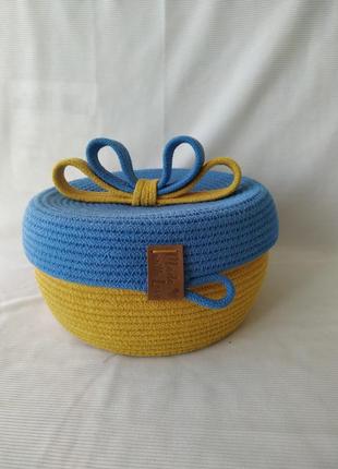 Хлопковый шнур , коробочка