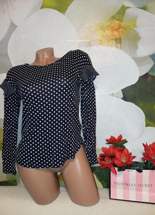 Віскозна гарна кофточка в горох від бренда h&m