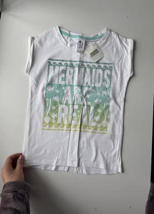 Детская футболка белая