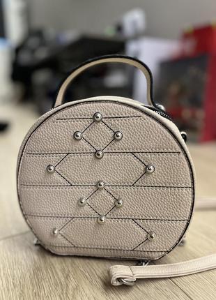 Сумочка жіноча пастельного рожевого кольору