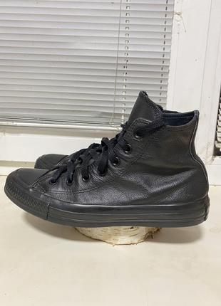 Кожаные кеды/ кроссовки converse, 39 размер