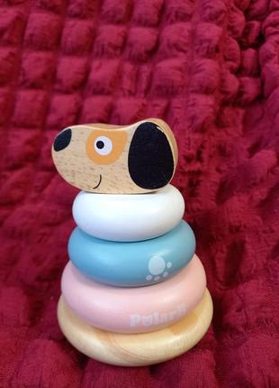 Пирамида детская viga toys polarb