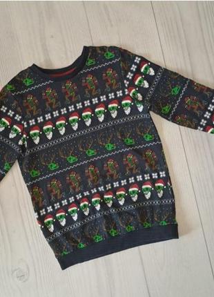Свитшот новогодний