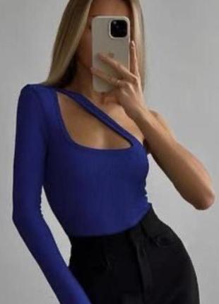 Кроп топ в рубчик