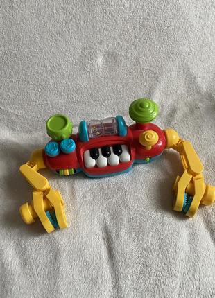 Музична розвиваюча іграшка у вигляді краба